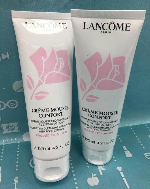 兰蔻 清滢柔肤泡沫洗面奶#粉色125ml（744560） 商品图2