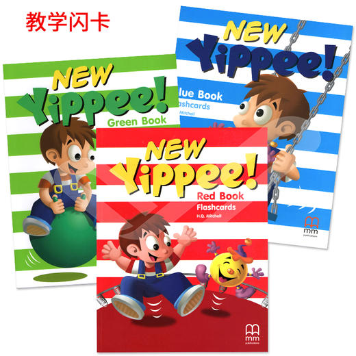 new yippee！ red/blue/green幼儿原版英语教材幼儿园培训学生书 商品图4