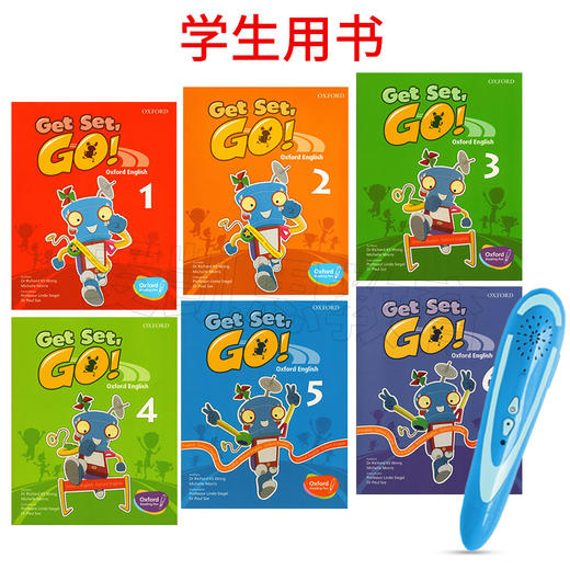 牛津幼儿英语教材 Oxford get set go 1/2/3/4/5/6级英式发音点读 商品图5