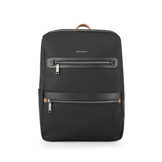 新秀丽电脑双肩包 时尚大开口设计 多场景适用可容纳14英寸电脑 BR6 商品图0