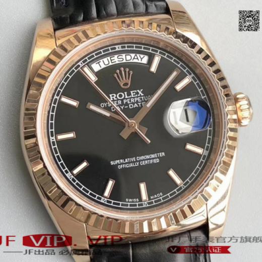 N劳力士【v3升级版】劳力士经典的系列，除了DD没有之一！劳力士Day-Date系列118135/118138/118139 【八色全齐】, 商品图3