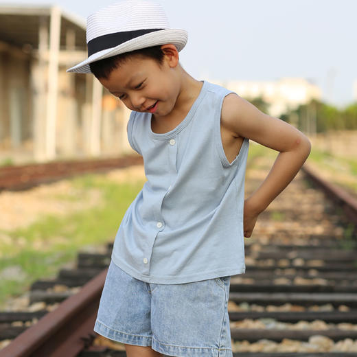 SY LM19025 3-6岁儿童T恤男女80-120 商品图1