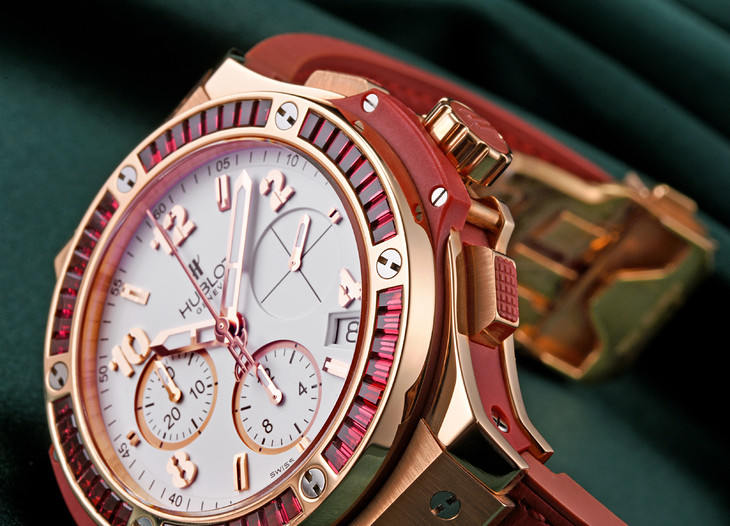 宇舶hublot bigbang系列女士自动机械腕表 手表 341.pr.2010.lr.1913