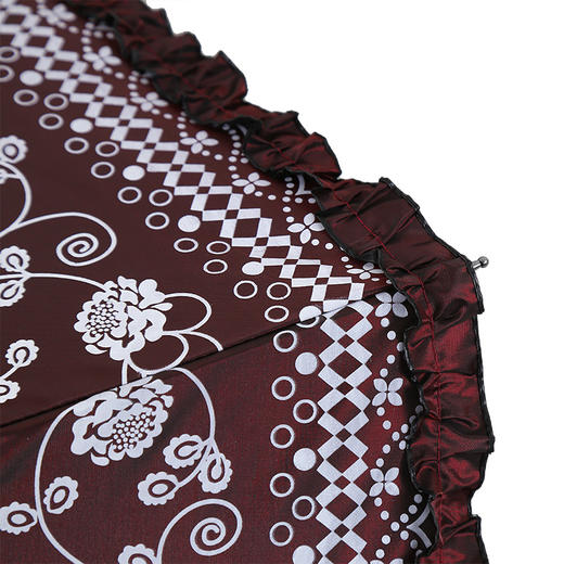 美人鱼黑胶变色龙精品雨伞折叠防紫外线防晒遮阳晴雨两用太阳伞 商品图3