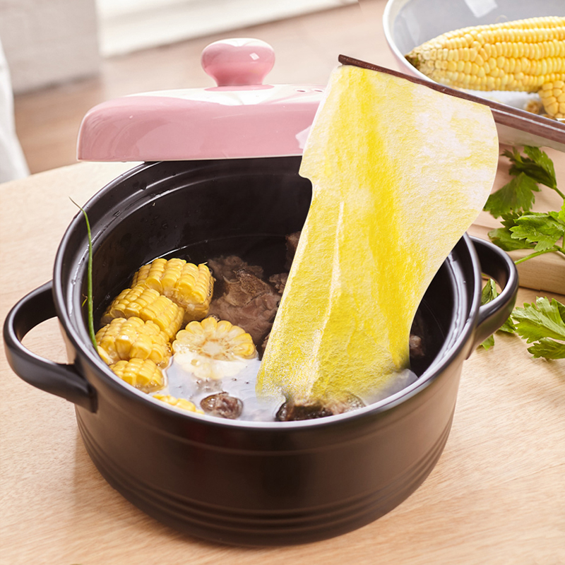 「饭菜吸油布」Finice范耐斯厨房用品吸油布去油腻，油炸食品垫纸，食品级材质耐高温，印花家用竹纤维洗碗布吸水不掉毛，无需洗洁精，无化学残留