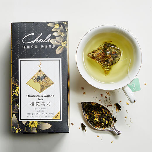 CHALI茶里| 桂花乌龙三角袋泡茶3g*15包 推荐 商品图0