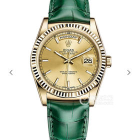 N劳力士【v3升级版】劳力士经典的系列，除了DD没有之一！劳力士Day-Date系列118135/118138/118139 【八色全齐】！搭载2836