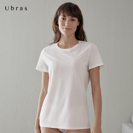 Ubras自然而然系列 无痕小白T恤 商品图3