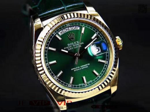 N劳力士【v3升级版】劳力士经典的系列，除了DD没有之一！劳力士Day-Date系列118135/118138/118139 【八色全齐】！搭载2836 商品图10