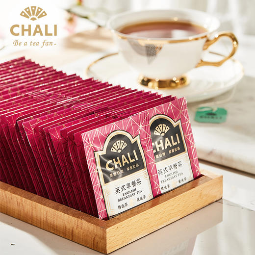 CHALI | 茶里英式早餐红茶袋泡茶100包独立包装 酒店客房餐饮用茶 特价 商品图0