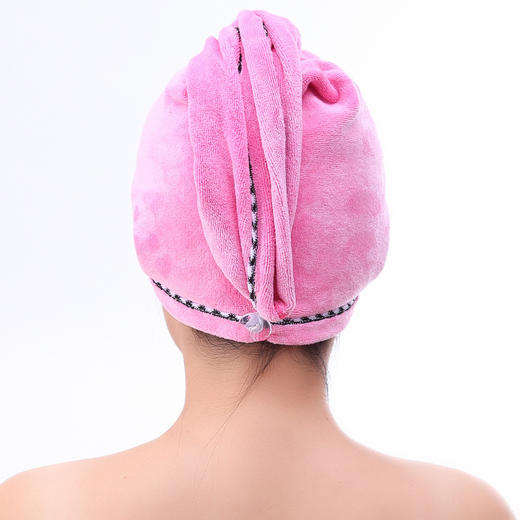 超强吸水超细纤维干发帽加大加厚干发巾TZW 商品图2