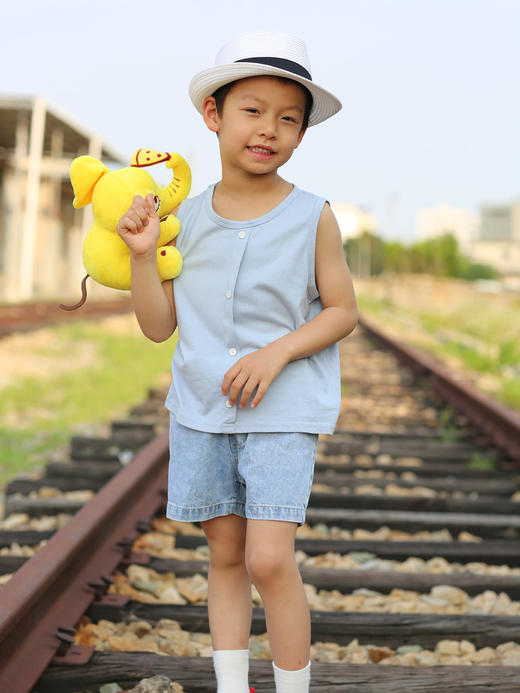 KZZBX063 牛仔短裤  80-120 商品图2