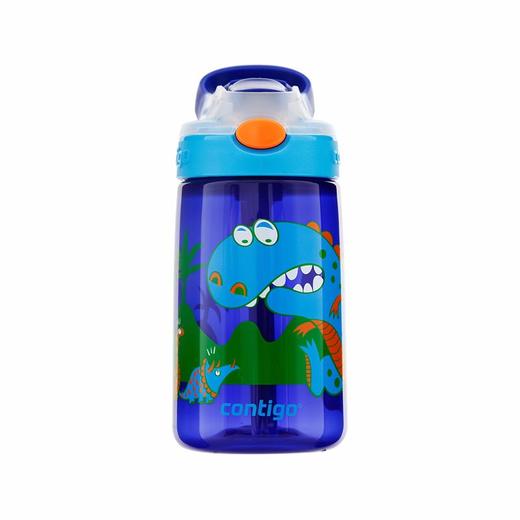 【一般贸易】美国康迪克contigo儿童吸管水杯400ml （恐龙款） 商品图0