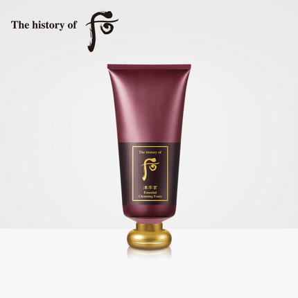 【Whoo后】 津率享洗面奶 红华凝香精华洁面液180ml 补水保湿（855456） 商品图0