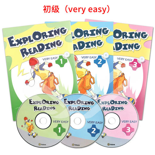 原版exploring reading very easy-easy-reading&amp;writing 1/2/3书 商品图1