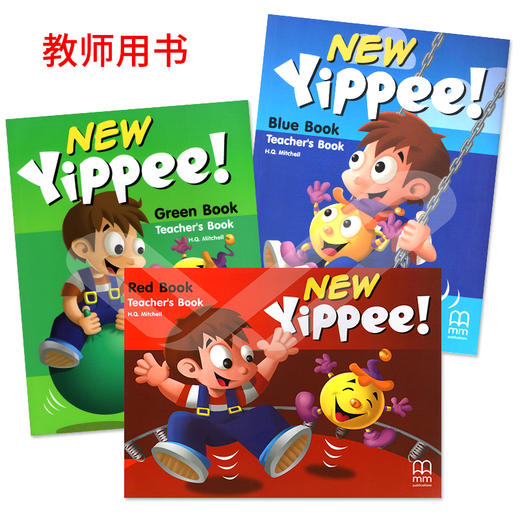 new yippee！ red/blue/green幼儿原版英语教材幼儿园培训学生书 商品图3