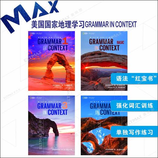 美国国家地理 英文原版Grammar in Context 商品图1