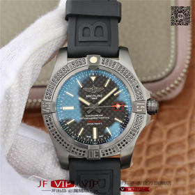 TW百年灵 复仇者黑鸟 镶黑钻 原厂钛金属表壳 轻上手舒适度爆表 44mm 2824机芯 硬汉必备风格 (实力拍，实拍无P图)