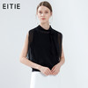 EITIE爱特爱女装夏季新款领口系带无袖简约时尚雪纺衫小上衣5713438 商品缩略图2