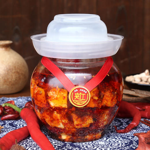 夹江豆腐乳 四川特产 香辣味 700g/罐