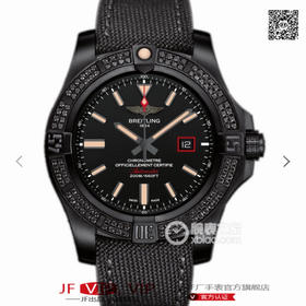 TW百年灵 复仇者黑鸟 镶黑钻 原厂钛金属表壳 轻上手舒适度爆表 44mm 2824机芯 硬汉必备风格 (实力拍，实拍无P图)