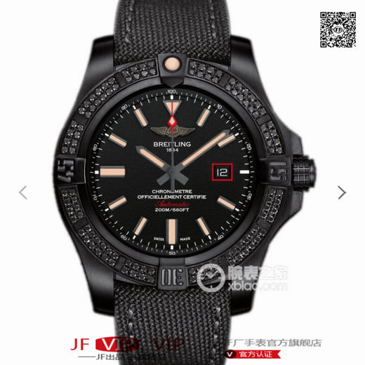 TW百年灵 复仇者黑鸟 镶黑钻 原厂钛金属表壳 轻上手舒适度爆表 44mm 2824机芯 硬汉必备风格 (实力拍，实拍无P图) 商品图0