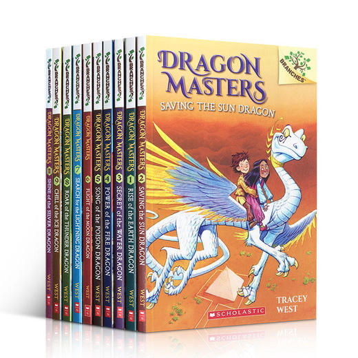 【中商原版】学乐大树Scholastic Branches系列 驯龙大师6-19 共14册 英文原版 Dragon Masters 儿童文学章节故事书 8-12岁 商品图0