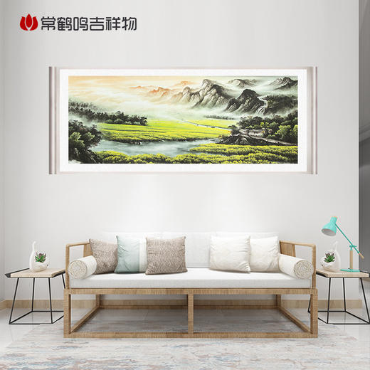 平分秋色卷轴画 商品图0