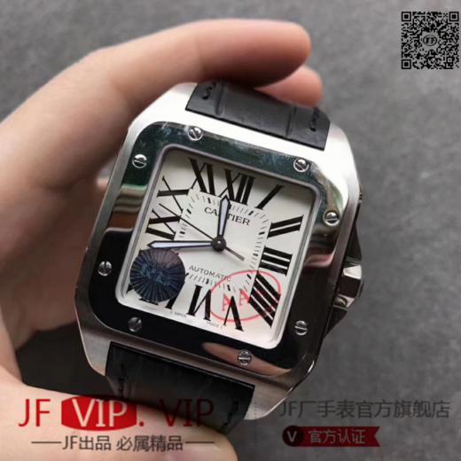 RB卡地亚山度士黑骑士，间玫瑰金，间钛圈，直径38mm 商品图13