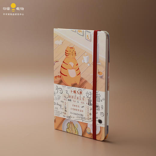 开学季·大放价 印象唯物  十橘九胖 橘猫手帐减肥日程本 商品图0