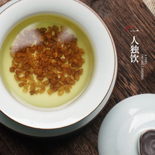 粮药 黑苦荞茶 四川凉山全颗粒胚芽苦芥茶 荞麦茶 商品图3