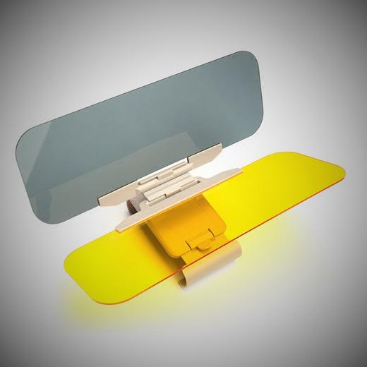 汽车防炫目日夜两用遮阳板--夏天必备防晒防太阳光刺眼、专治远光狗 商品图1