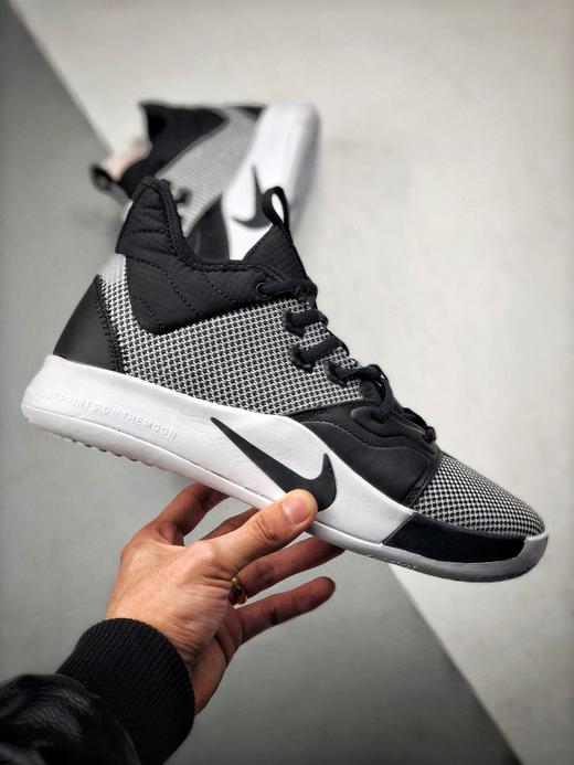 男鞋 耐克nike pg3"bhm"ci2667-800保罗乔治三代黑白篮球鞋