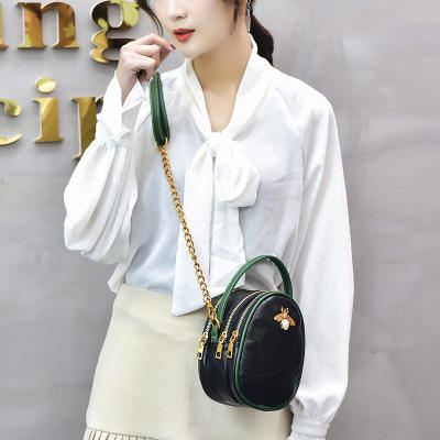 SYXB-羊皮单肩斜跨包时尚装饰背包手提包TZW 商品图2