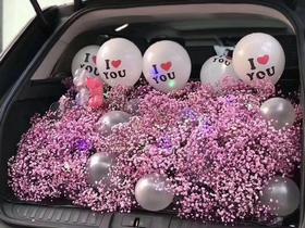 满天星后备箱惊喜布置