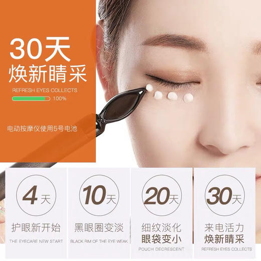 韩国 高丽雅娜肉毒祛皱眼霜 送按摩棒 商品图3