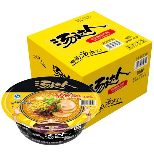 110克*12碗汤达人酸酸辣辣拉面 商品图0