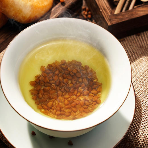 粮药 黑苦荞茶 四川凉山全颗粒胚芽苦芥茶 荞麦茶 商品图1