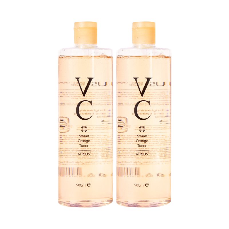 2瓶装泰国atreus VC爽肤补 水保湿化妆水 500ml