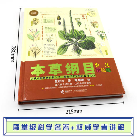本草纲目 少儿彩绘版 古代中国的百科全书  万有文库 7-15岁适读 商品图2