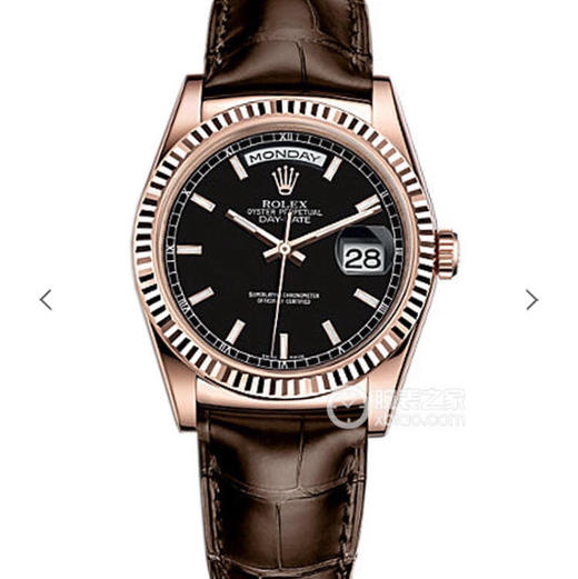 N劳力士【v3升级版】劳力士经典的系列，除了DD没有之一！劳力士Day-Date系列118135/118138/118139 【八色全齐】, 商品图0