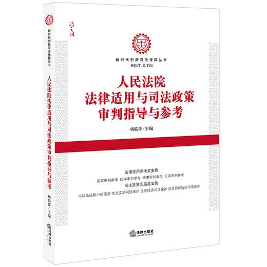 人民法院法律适用与司法政策审判指导与参考 杨临萍主编 商品图0