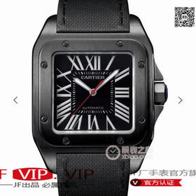 RB卡地亚山度士黑骑士，间玫瑰金，间钛圈，直径38mm