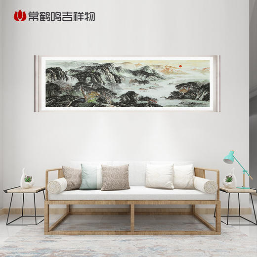 山清水秀卷轴画 商品图0