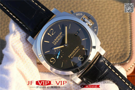 XF沛纳海Pam1312。44MM全新升级 V2版 P9010机芯再一步升级机芯摆轮的避震宝石结构，与原装机芯P9010完全一致 商品图3