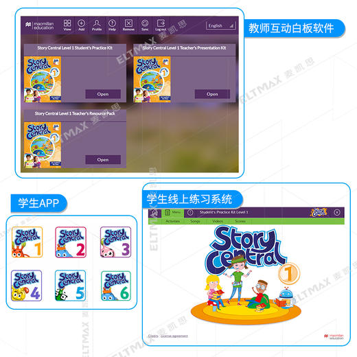 麦克米伦Story Central 1/2/3/4/5/6教材 原版少儿英语综合教材 商品图5