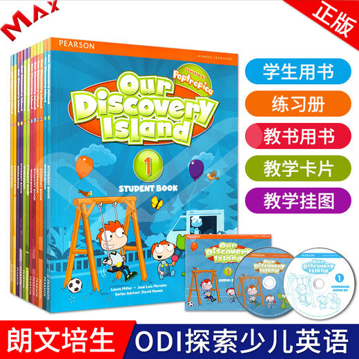 培生朗文ODI少儿英语教材 our discovery island 1/2/3/4/5教材 商品图1