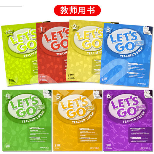 牛津let's go 牛津少儿英语let's go第四版 begin1/2/3/4/5/6教材 商品图3