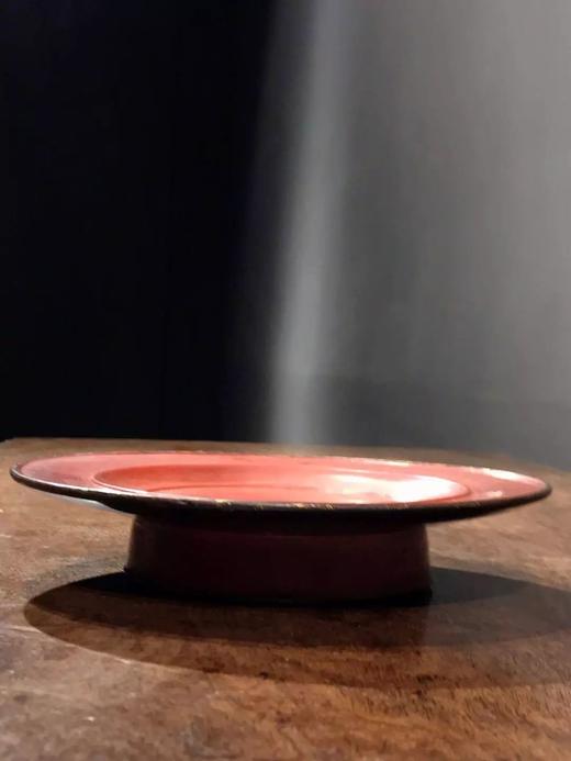 木胎大漆高足承盘 顺丰包邮 商品图4