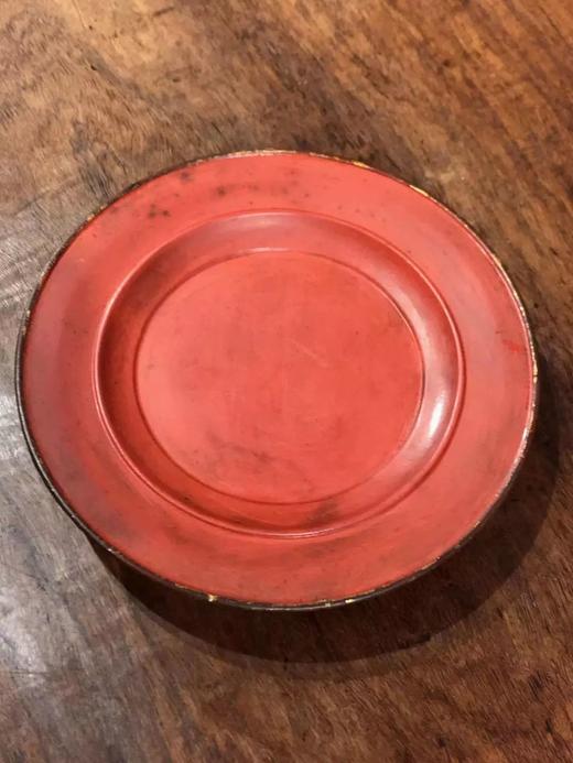 木胎大漆高足承盘 顺丰包邮 商品图7